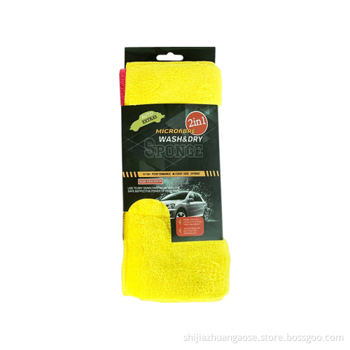 High quality microfiber towel cloth car auto moto wash detailing